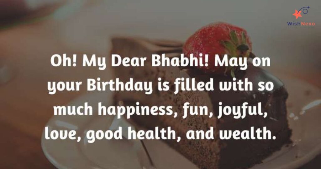  Birthday Messages for Bhabhi