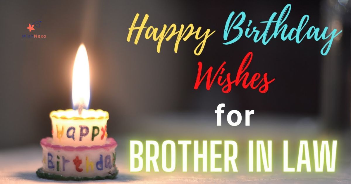 Birthday Wishes For Brother-in-law