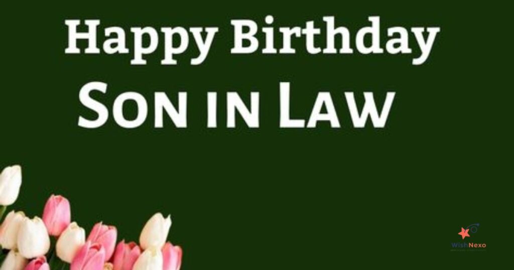 Birthday Wishes For Son-in-law in Marathi 