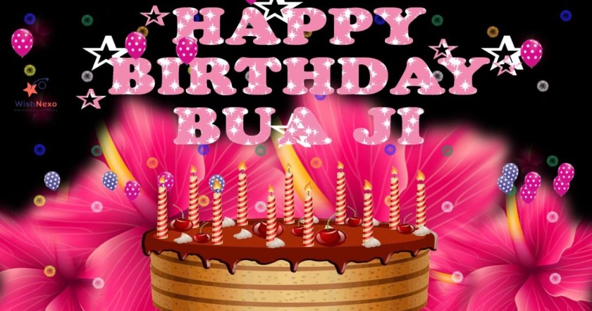 Birthday Wishes for Bua and Fufa Ji