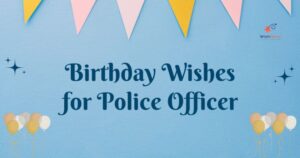 Birthday Wishes for Police Officer