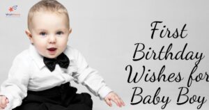 Happy 1st Birthday Wishes for Baby Boy