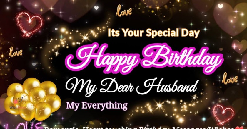 Heart Touching Birthday Wishes for Sister Husband