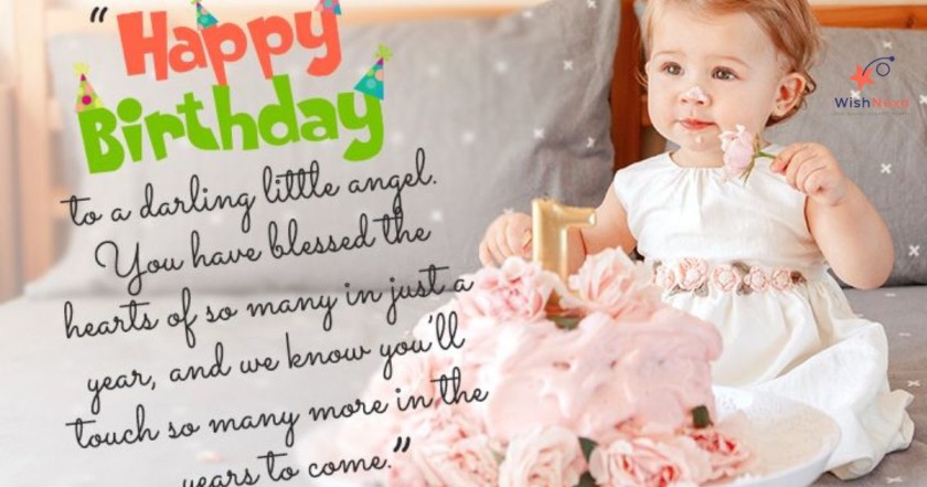 Modern & Trendy Birthday Wishes for Baby Girl