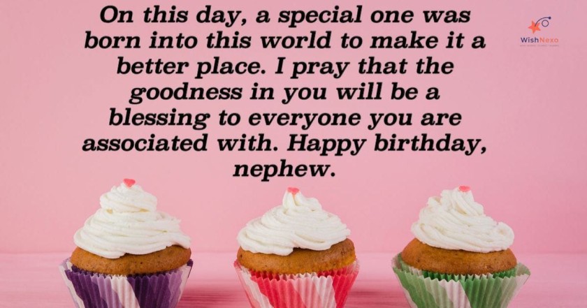 Religious and Spiritual Birthday Wishes for Smart Nephew
