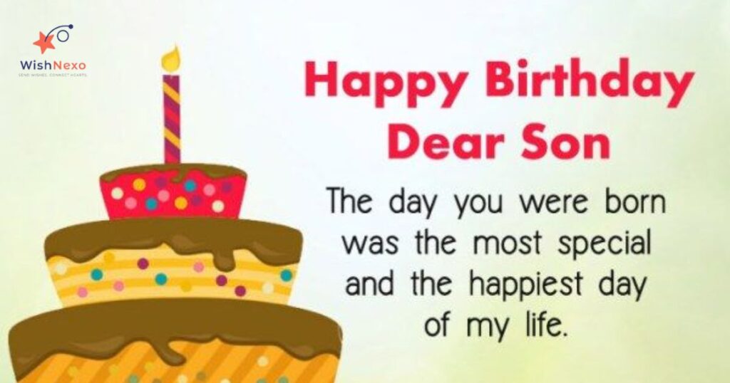  Short & Simple Birthday Wishes for Son