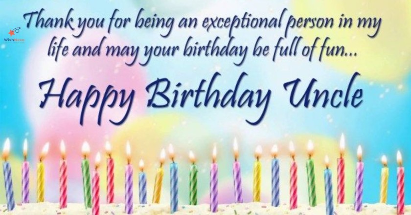 Sincere Birthday Wishes for Your Uncle