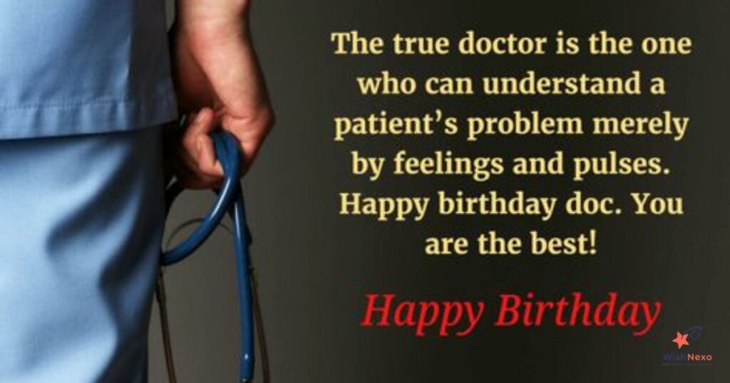Types of Birthday Wishes for Doctor in Marathi