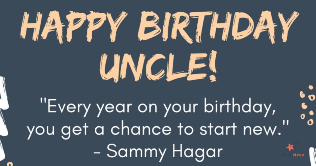 Types of Birthday Wishes for Uncle in Marathi