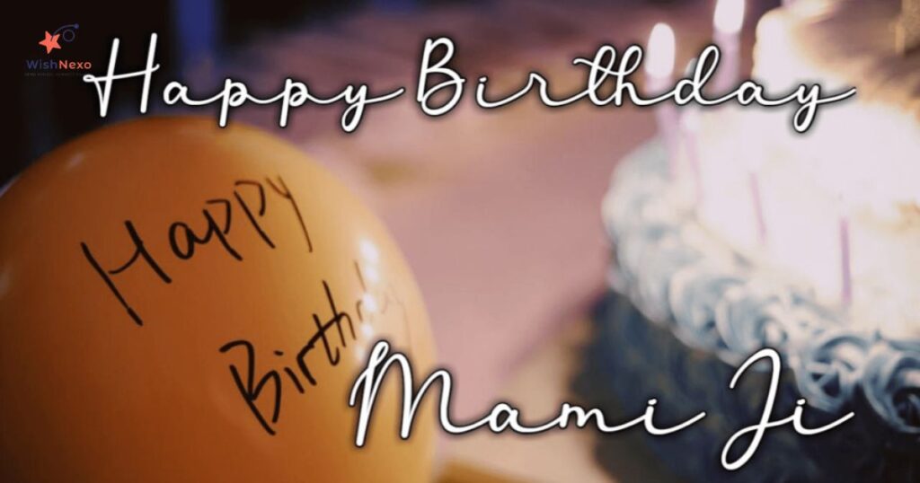 🌸 Short Birthday Wishes for Mami